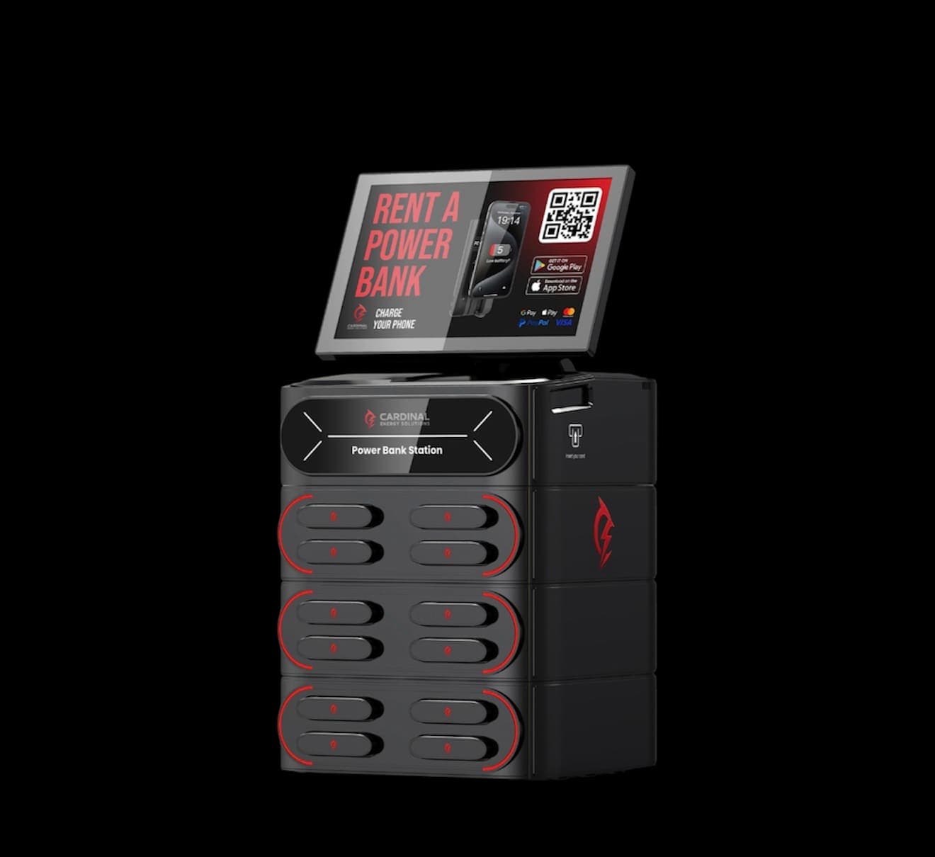 12-Slot Tabletop Kiosk