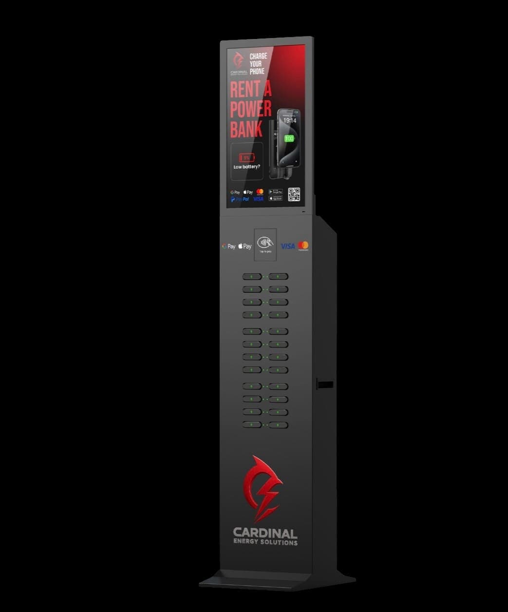24-Slot Indoor Kiosk